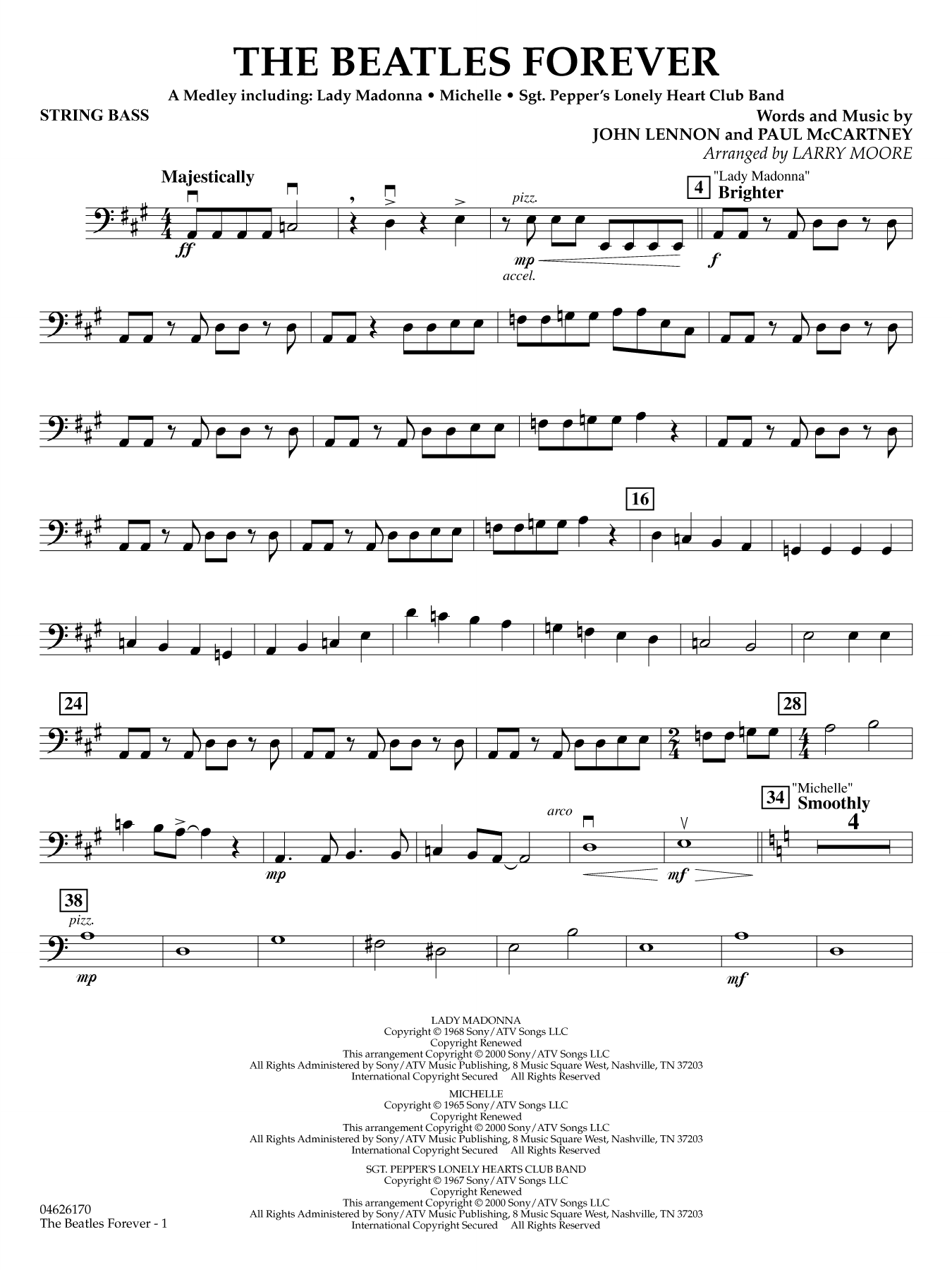 The Beatles Forever - String Bass