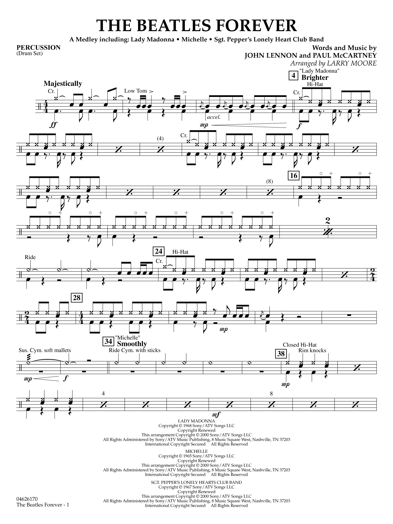 The Beatles Forever - Percussion