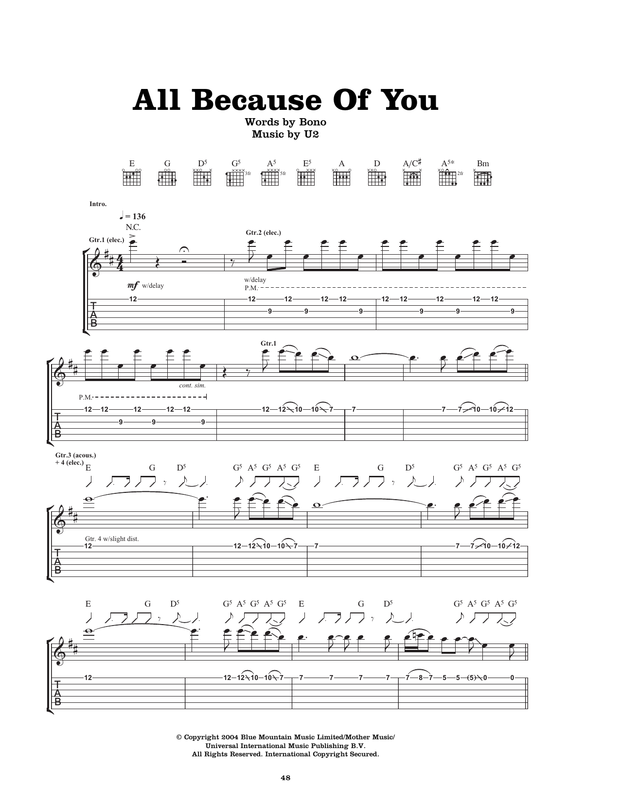 All Because Of You
