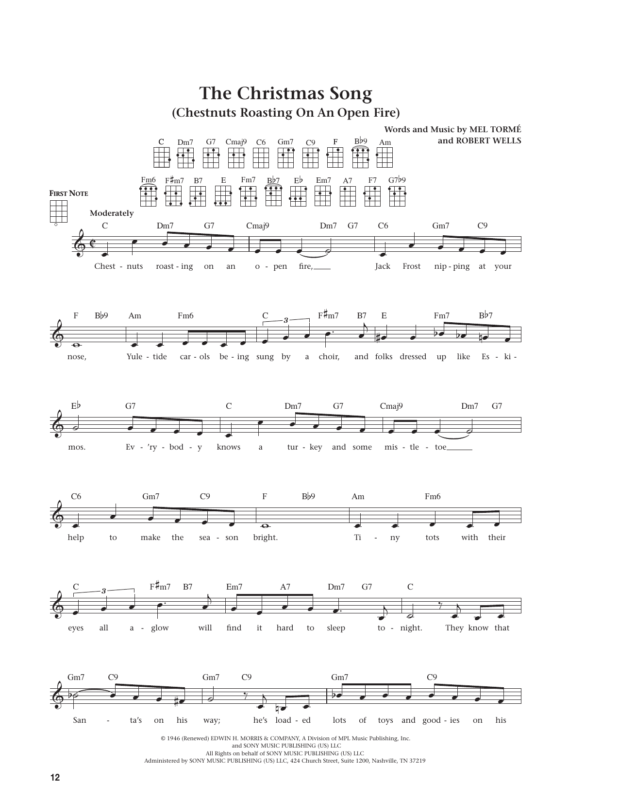 The Christmas Song (Chestnuts Roasting On An Open Fire) (from The Daily Ukulele)