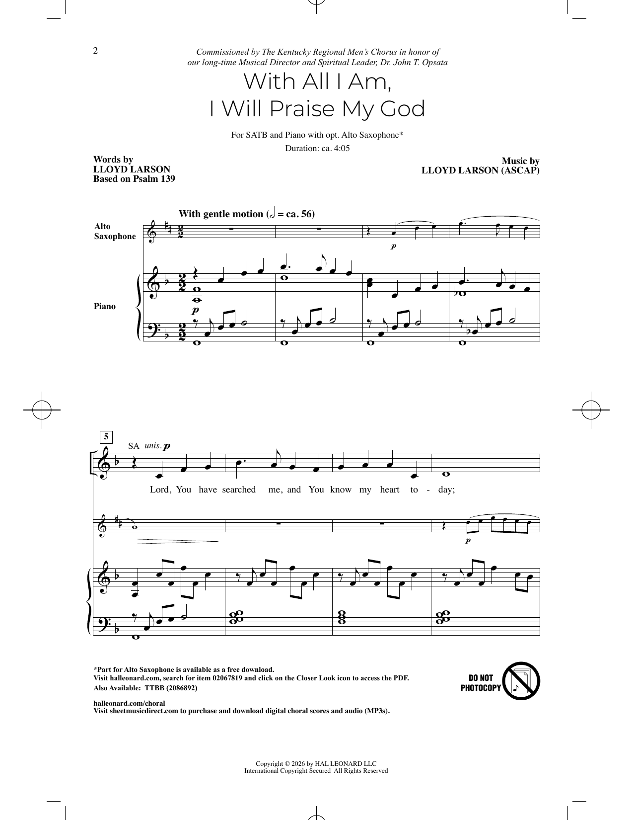 With All I Am I Will Praise My God