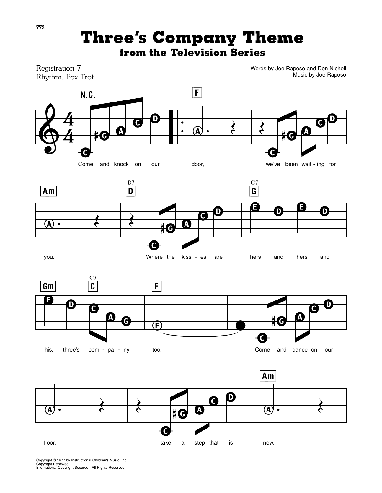 Three's Company Theme