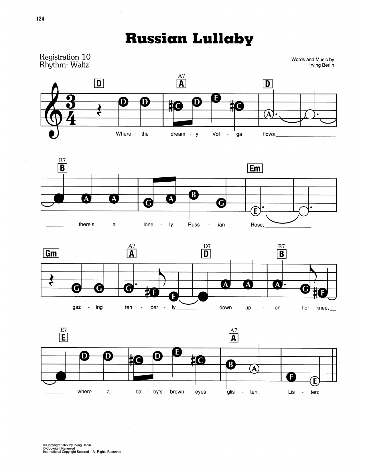 Russian Lullaby