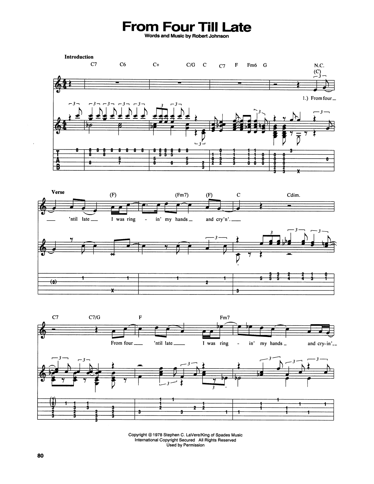 From Four Until Late