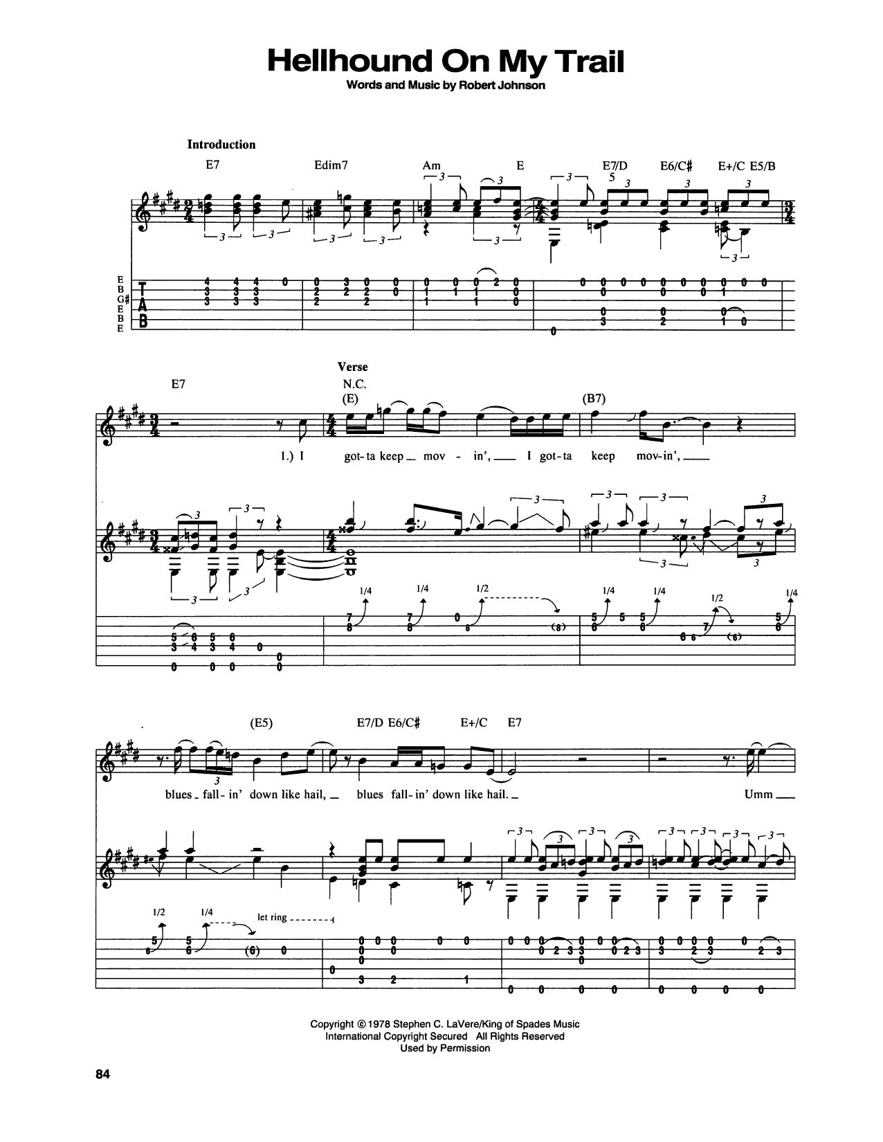 Hell Hound On My Trail