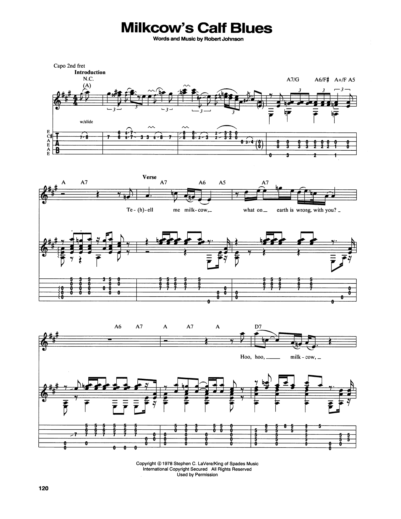 Milkcow's Calf Blues