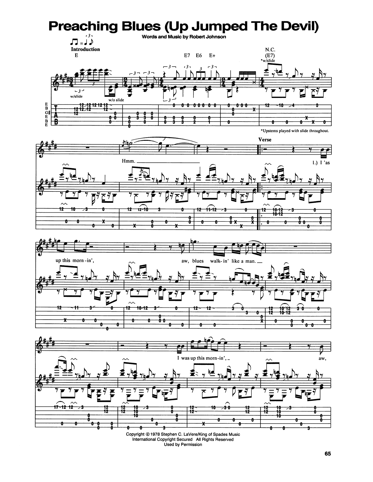 Preachin' Blues (Up Jumped The Devil)