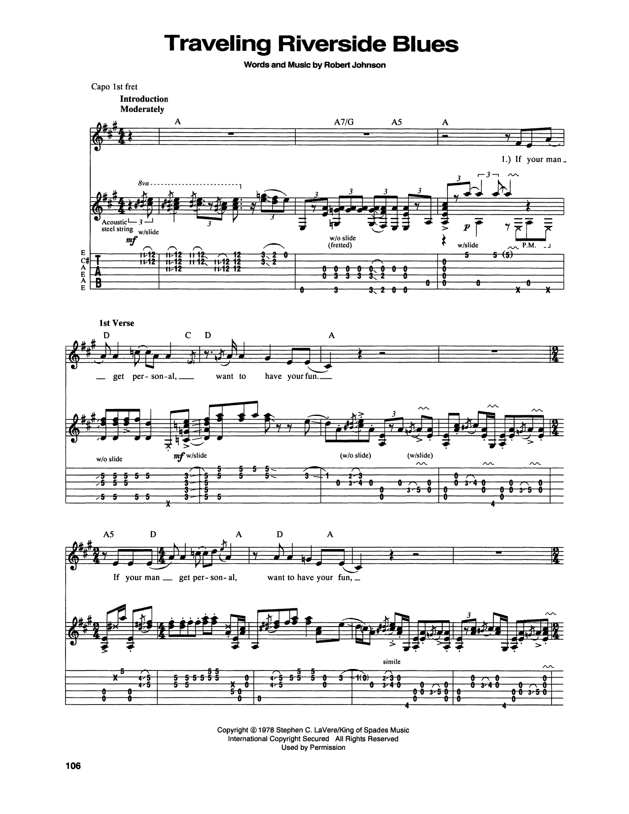 Traveling Riverside Blues