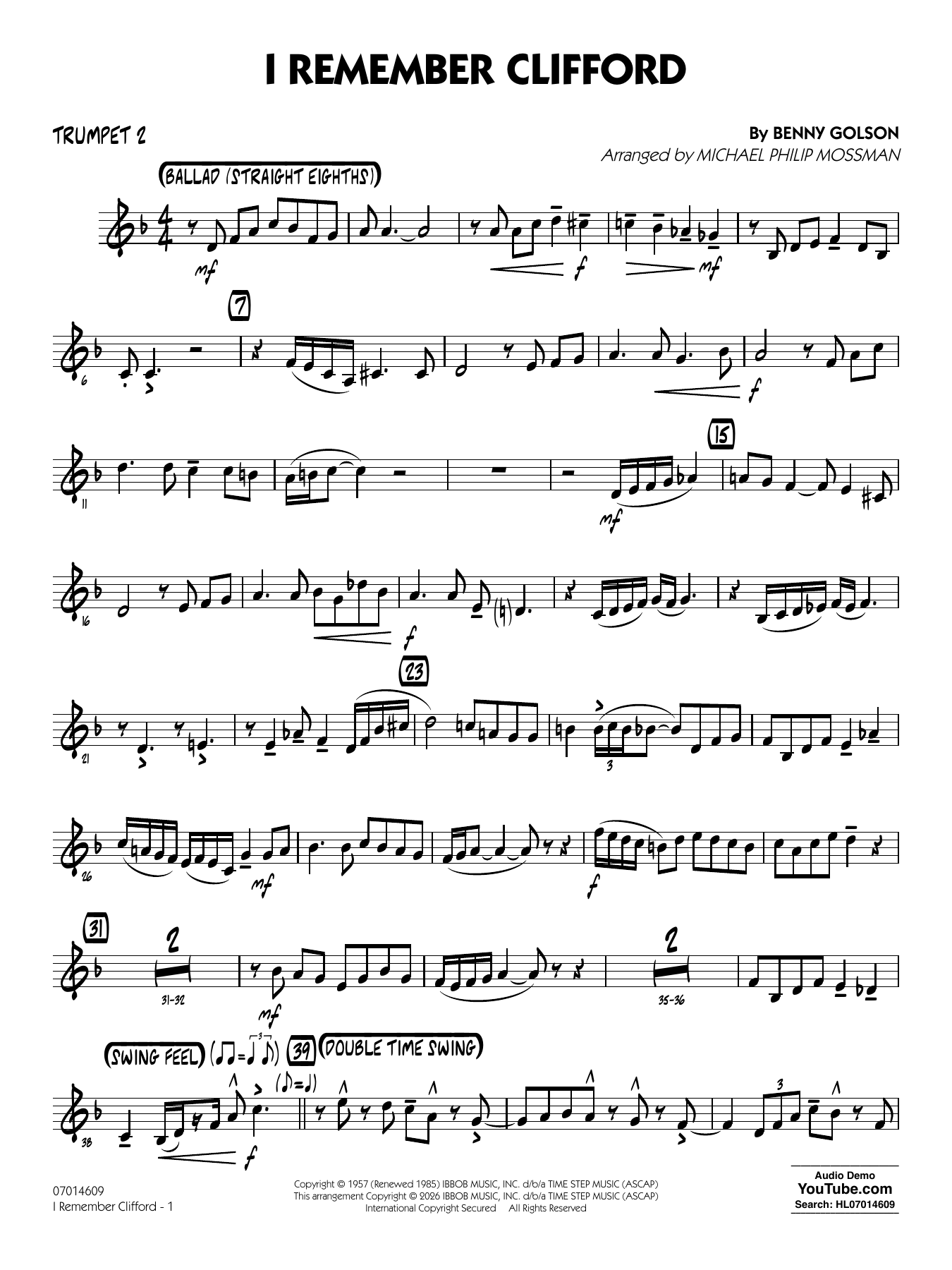 I Remember Clifford - Trumpet 2