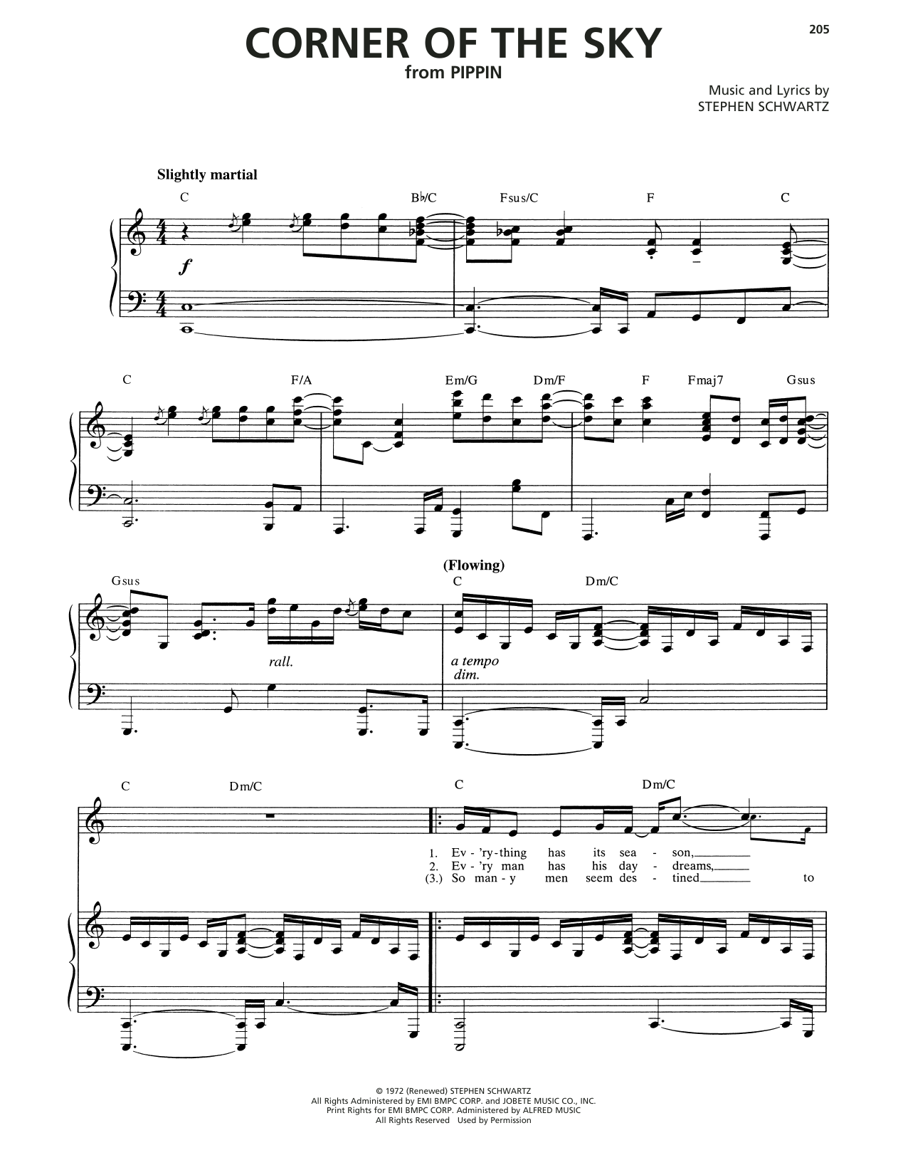 Corner Of The Sky (from Pippin)