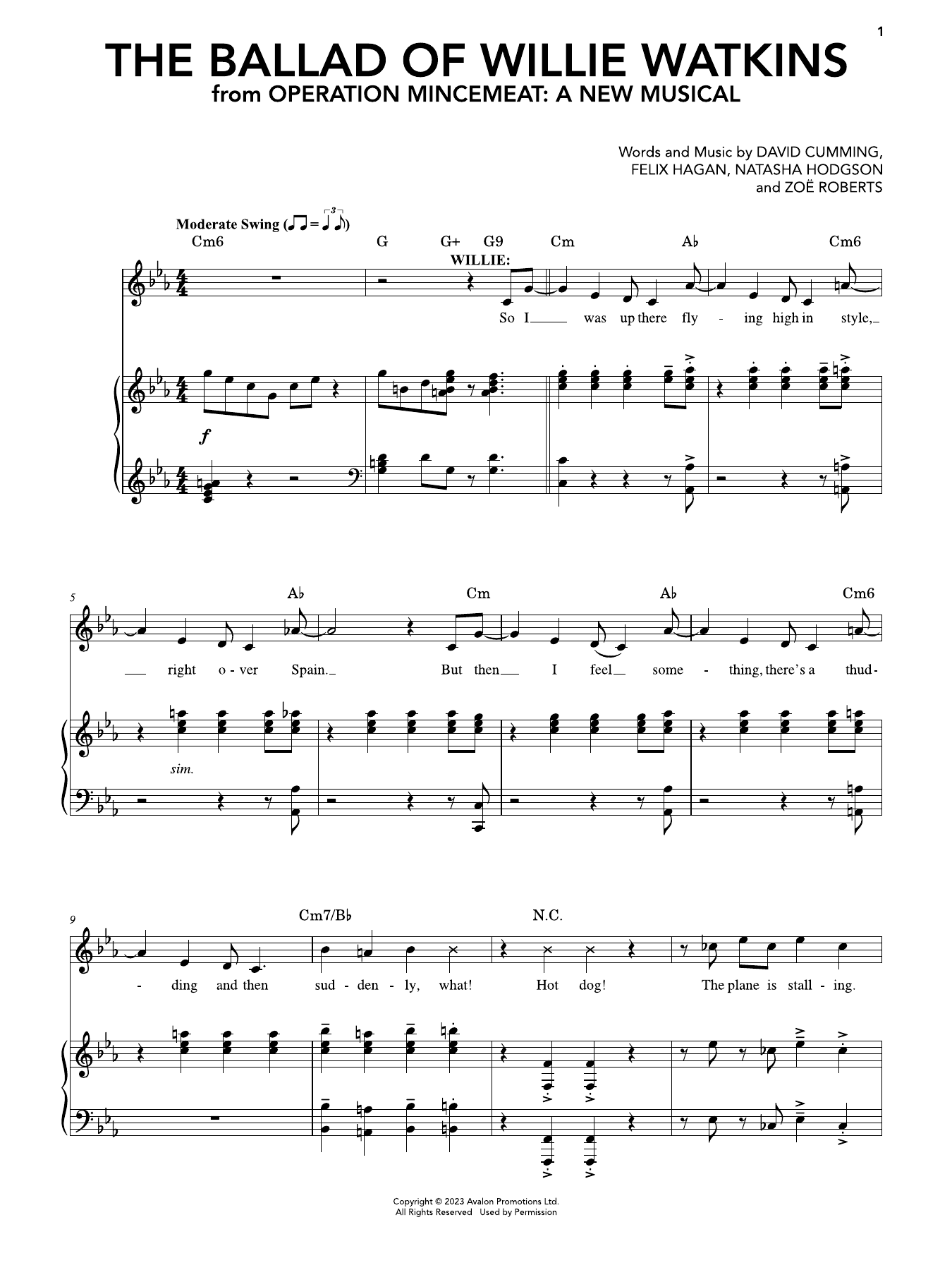 The Ballad Of Willie Watkins (from Operation Mincemeat)