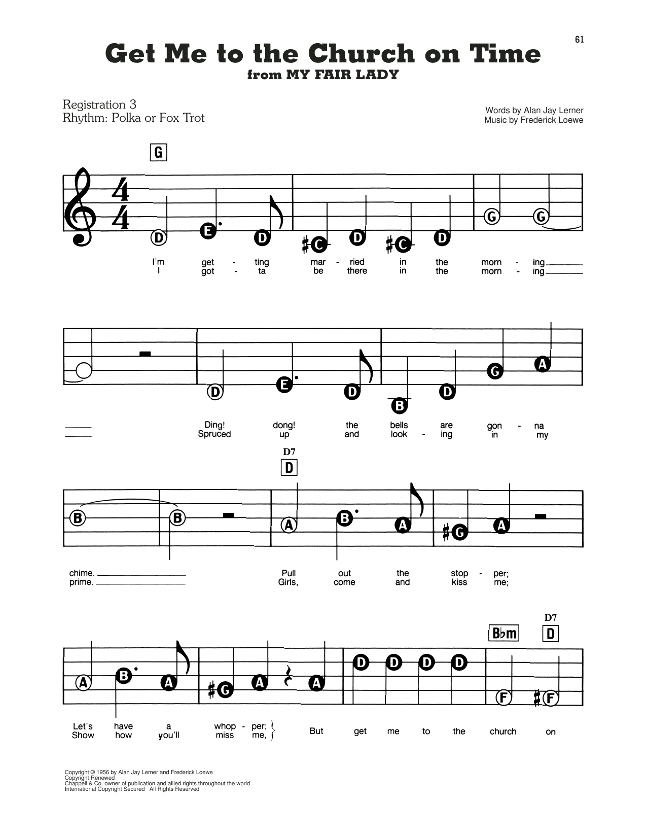 Get Me To The Church On Time (from My Fair Lady)