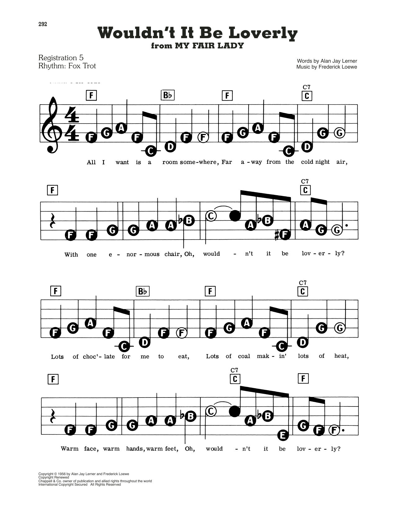 Wouldn't It Be Loverly (from My Fair Lady)