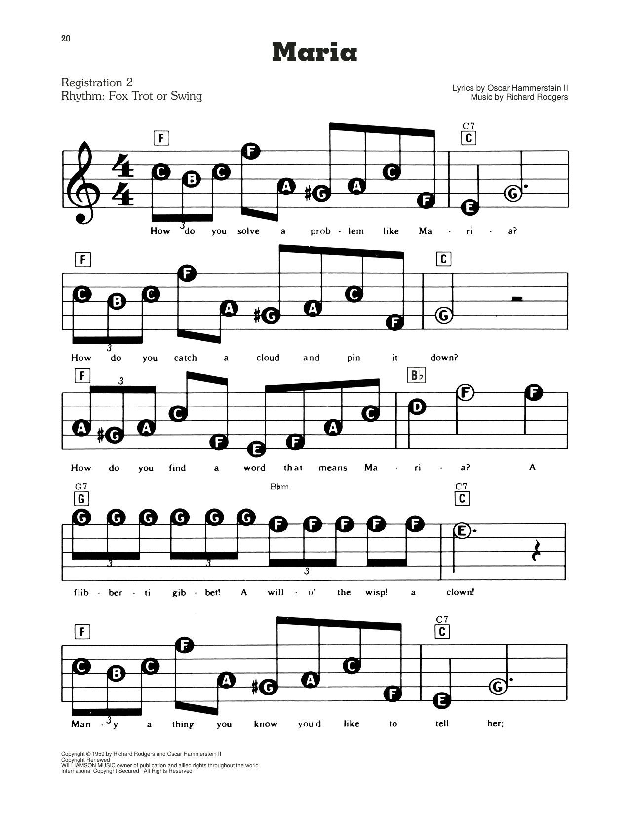 Maria (from The Sound Of Music)