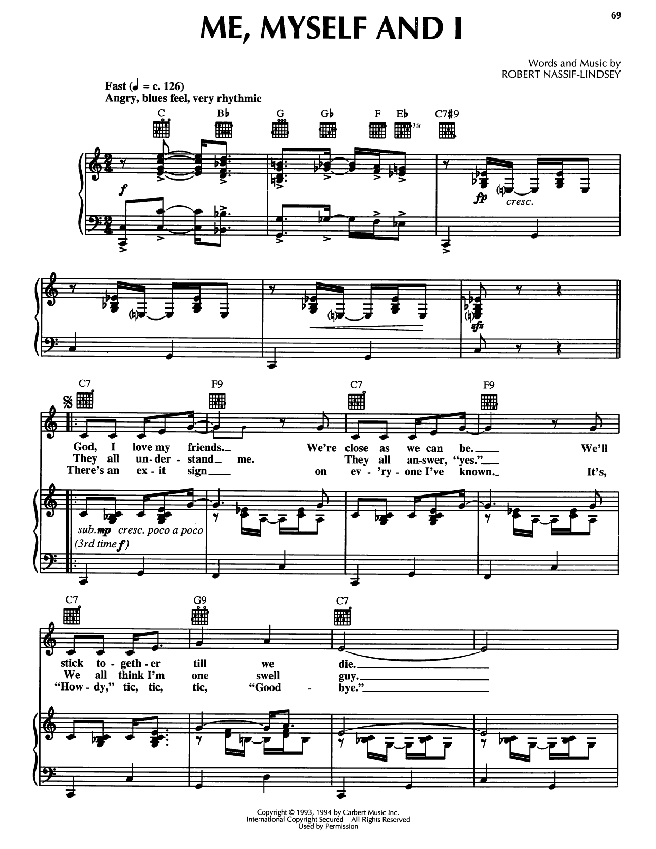 Me, Myself And I (from Honky Tonk Highway)