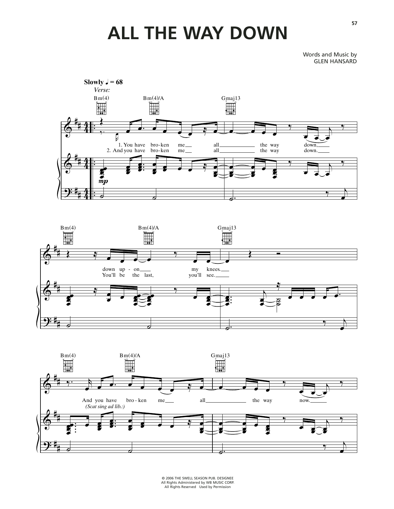 All The Way Down (from Once)