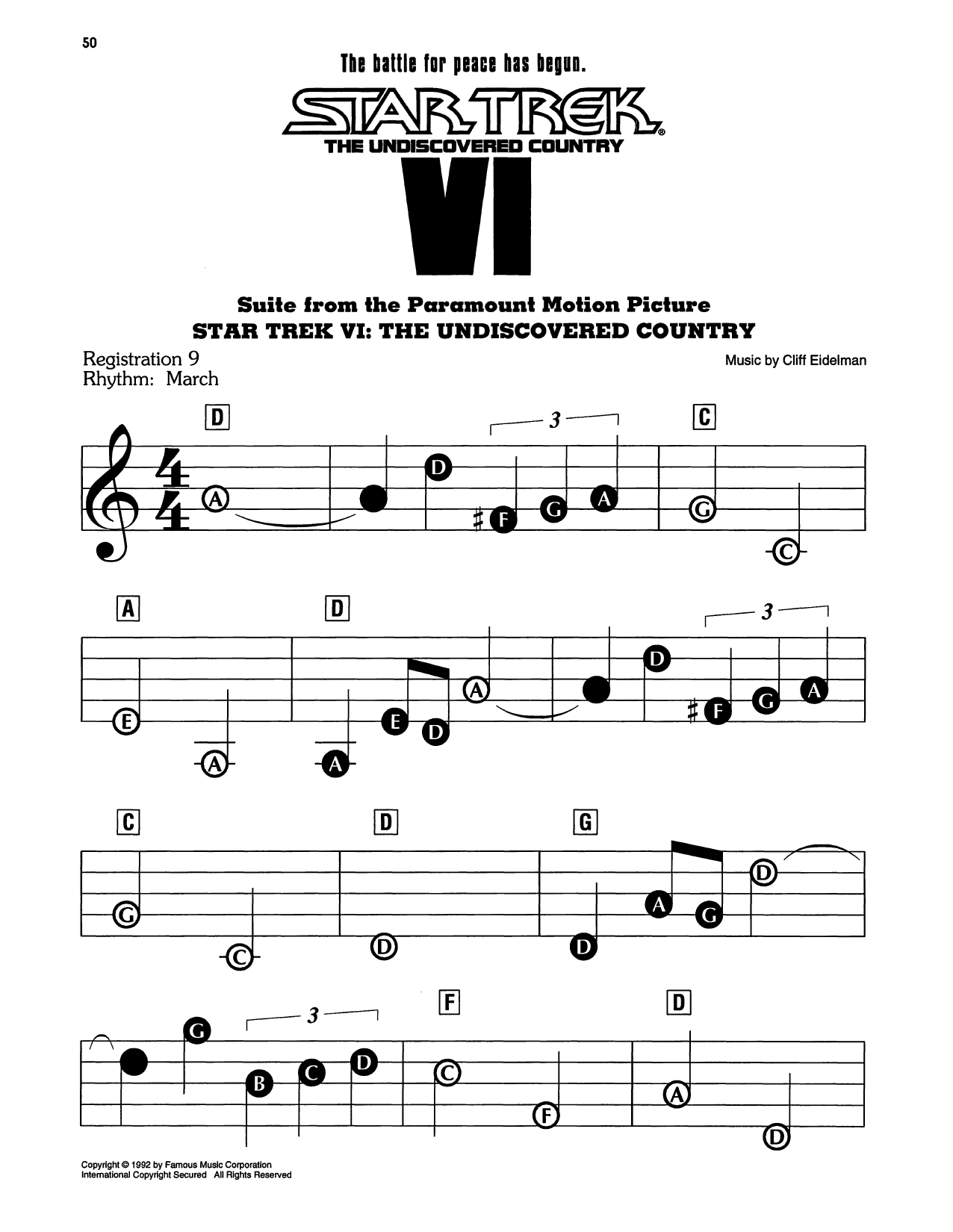 Star Trek(R) VI - The Undiscovered Country