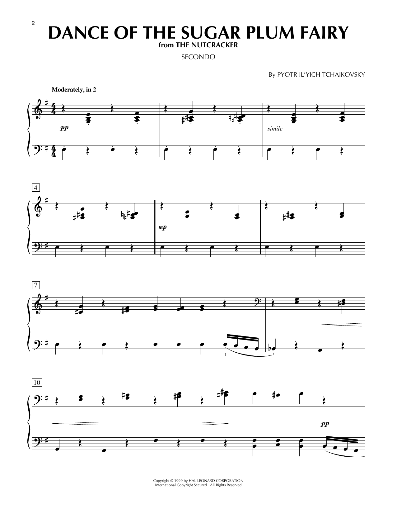 Dance Of The Sugar Plum Fairy, Op. 71a