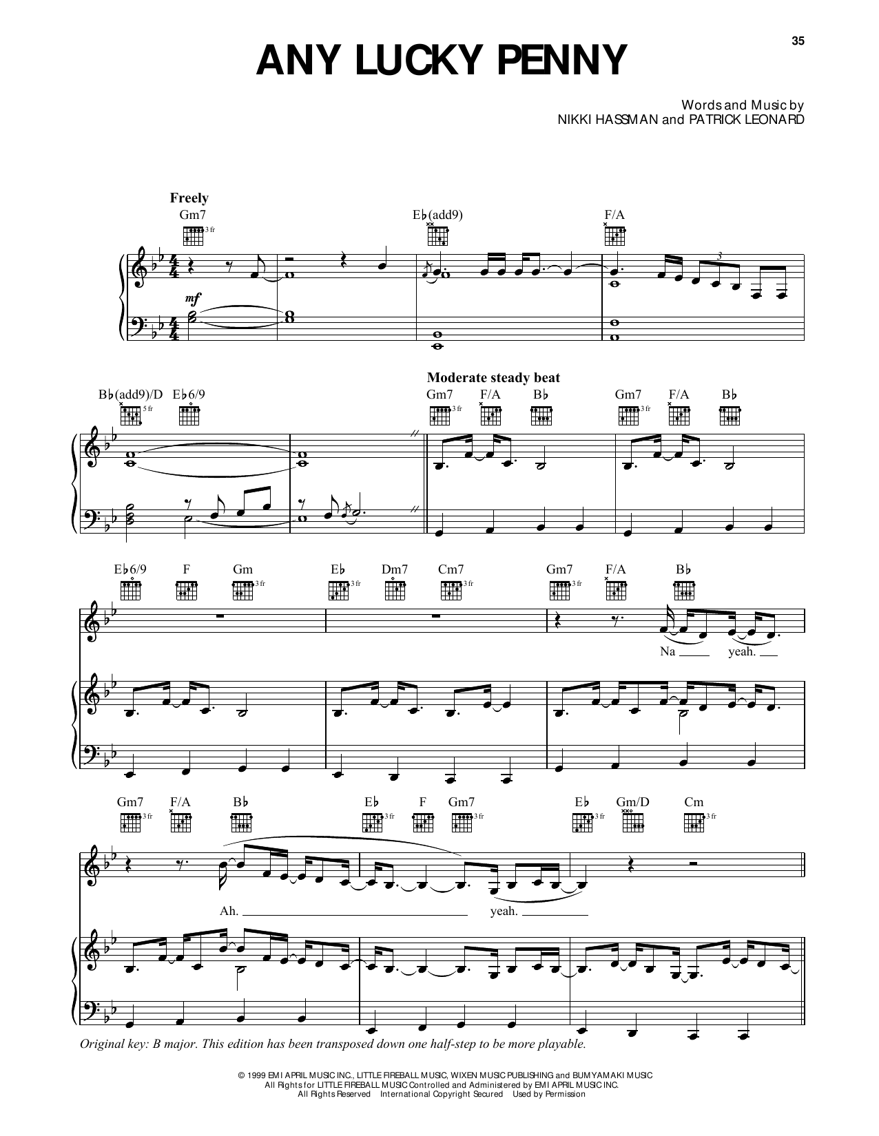 Any Lucky Penny (from Dawson's Creek)