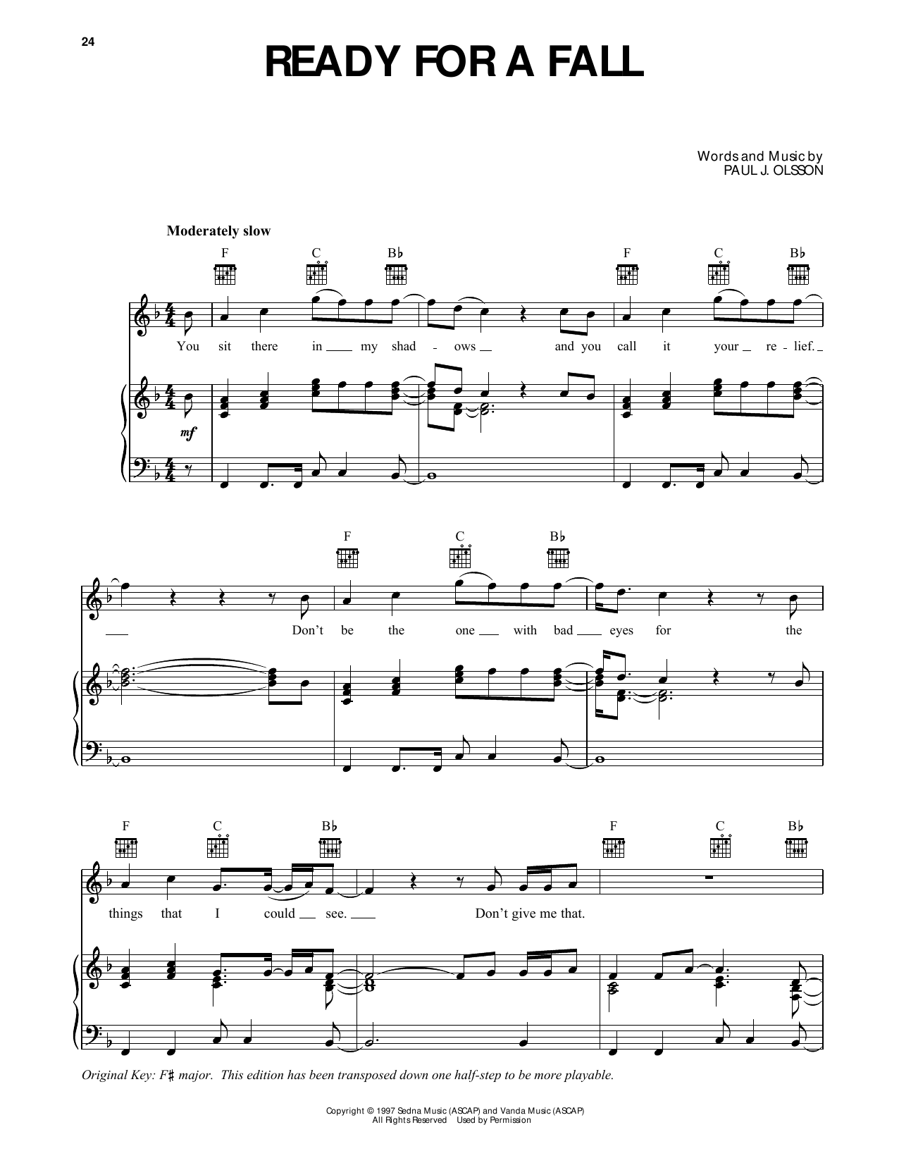 Ready For A Fall (from Dawson's Creek)