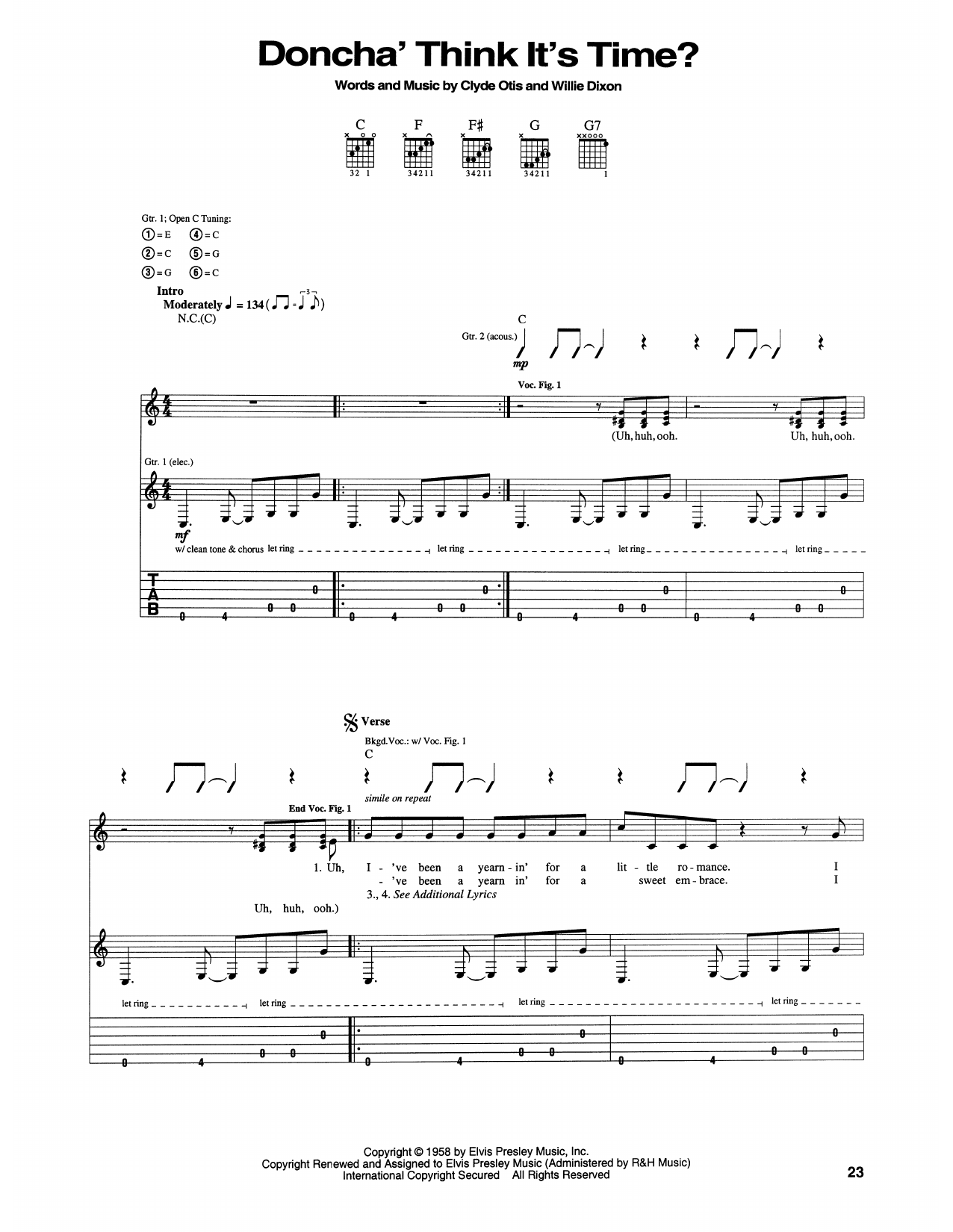 Doncha' Think It's Time?