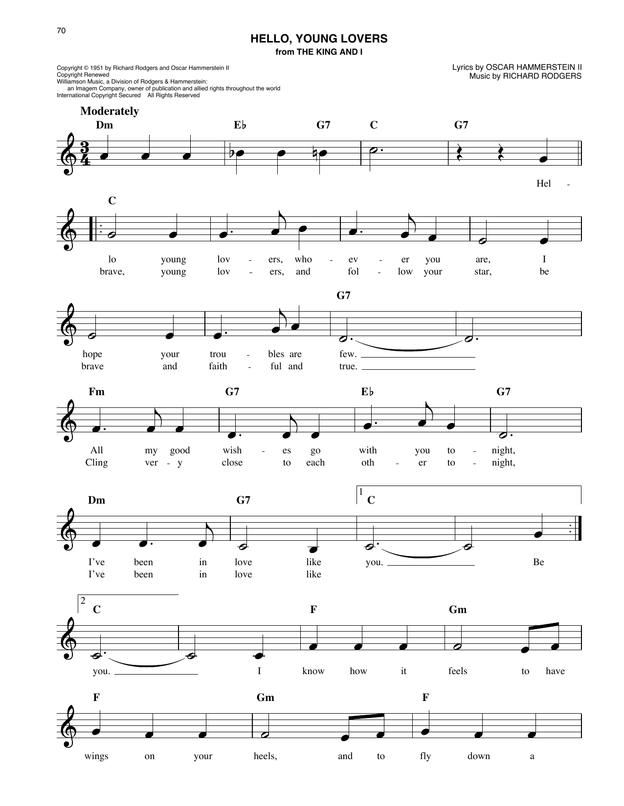 Hello, Young Lovers (from The King And I)