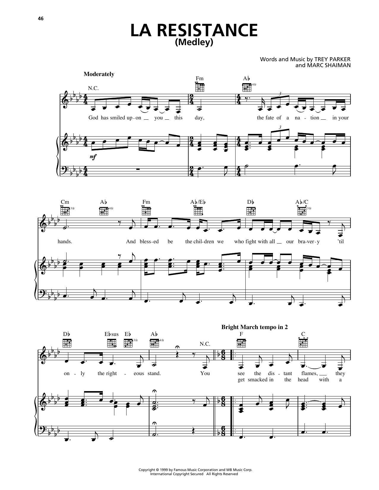 La Resistance (Medley) (from South Park)