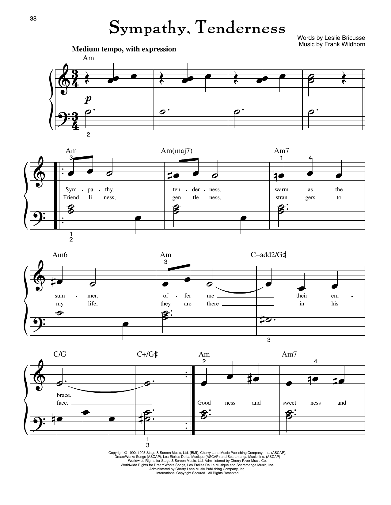 Sympathy, Tenderness (from Jekyll And Hyde)