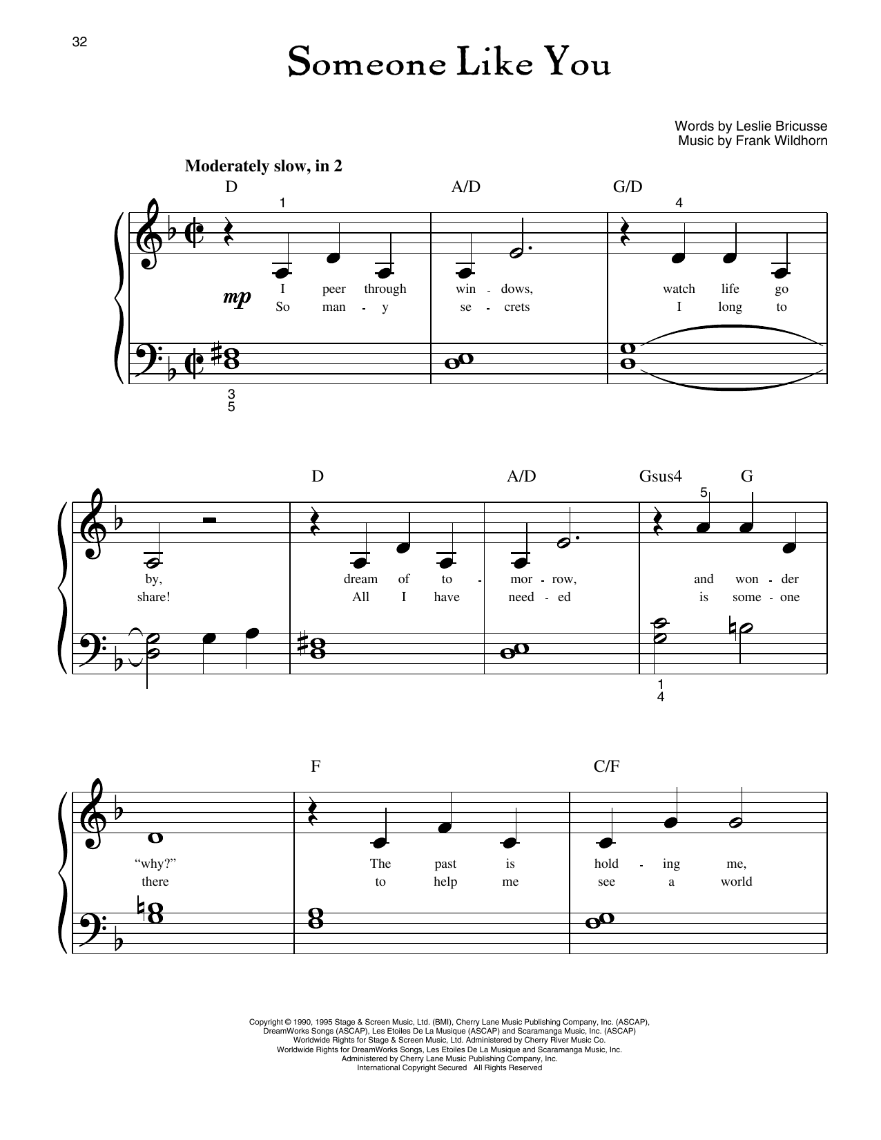 Someone Like You (from Jekyll And Hyde)