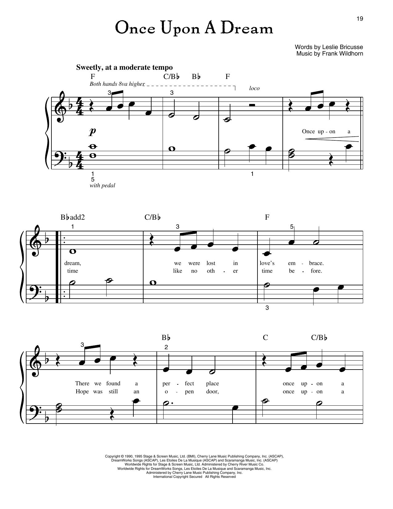 Once Upon A Dream (from Jekyll And Hyde)