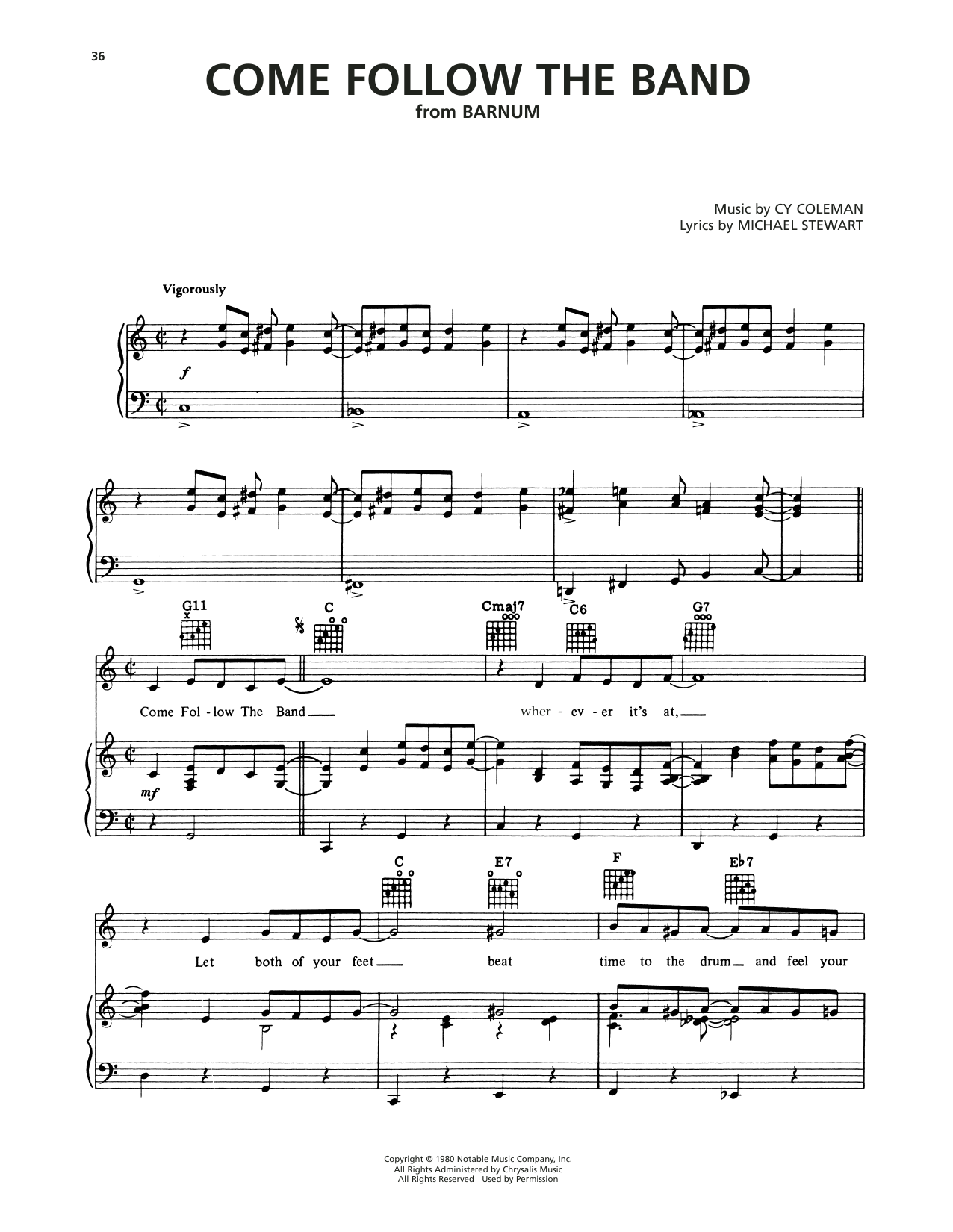 Come Follow The Band (from Barnum)