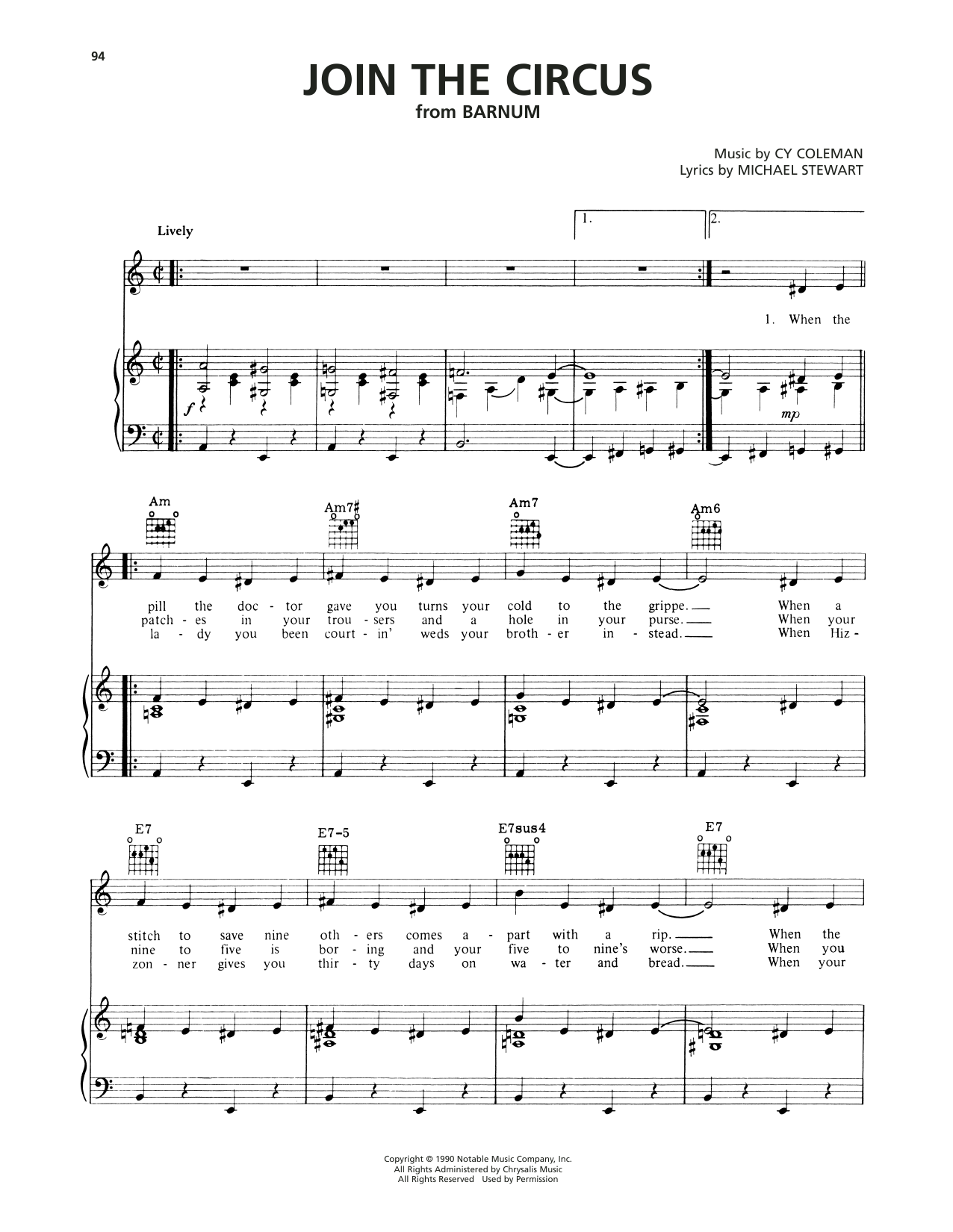 Join The Circus (from Barnum)