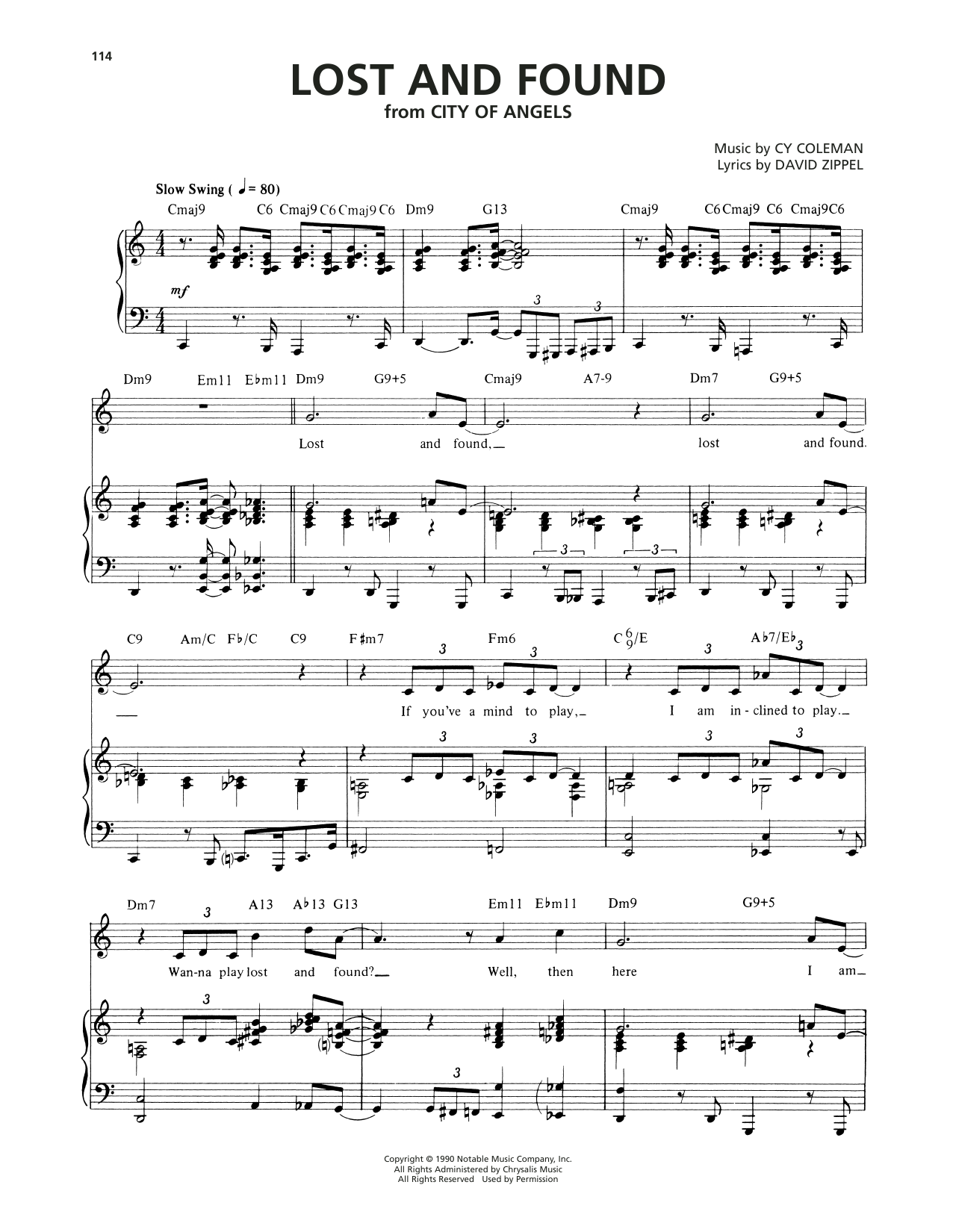 Lost And Foundn (from City Of Angels)