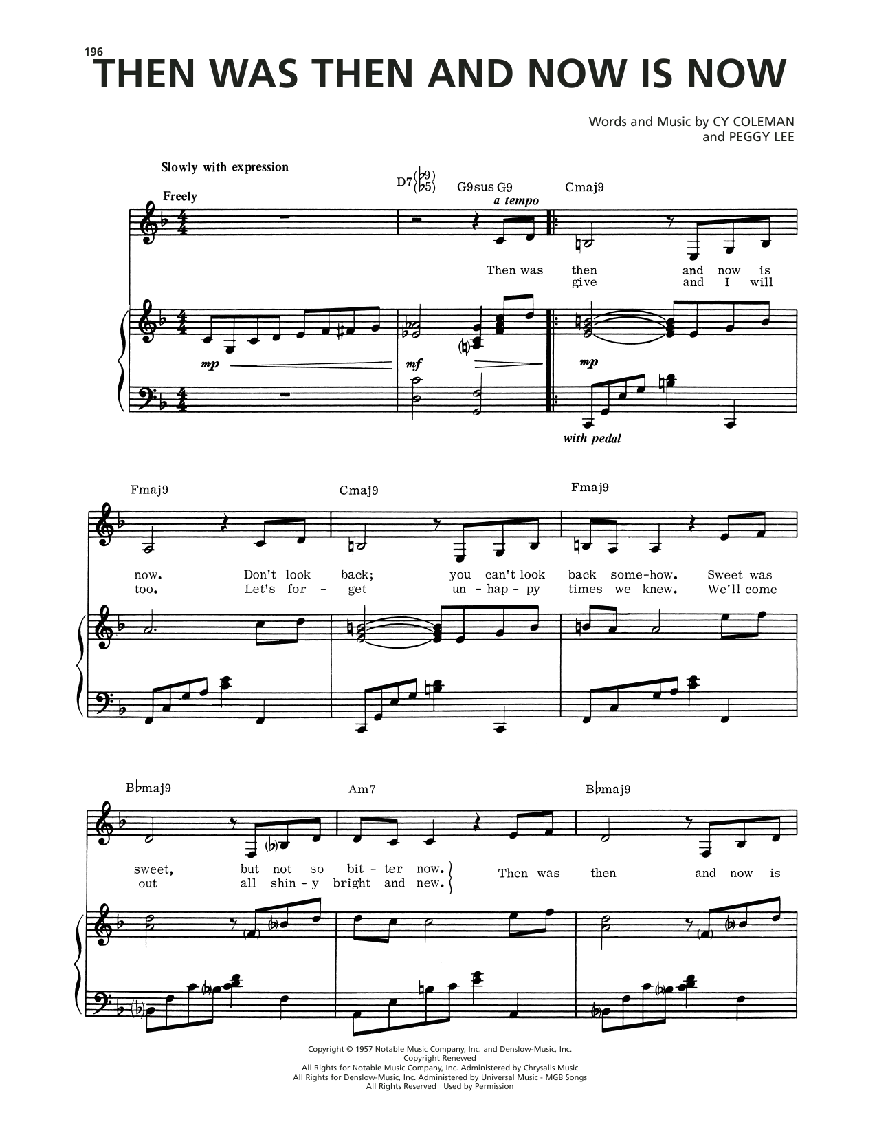 Then Was Then And Now Is Now (from Seesaw)