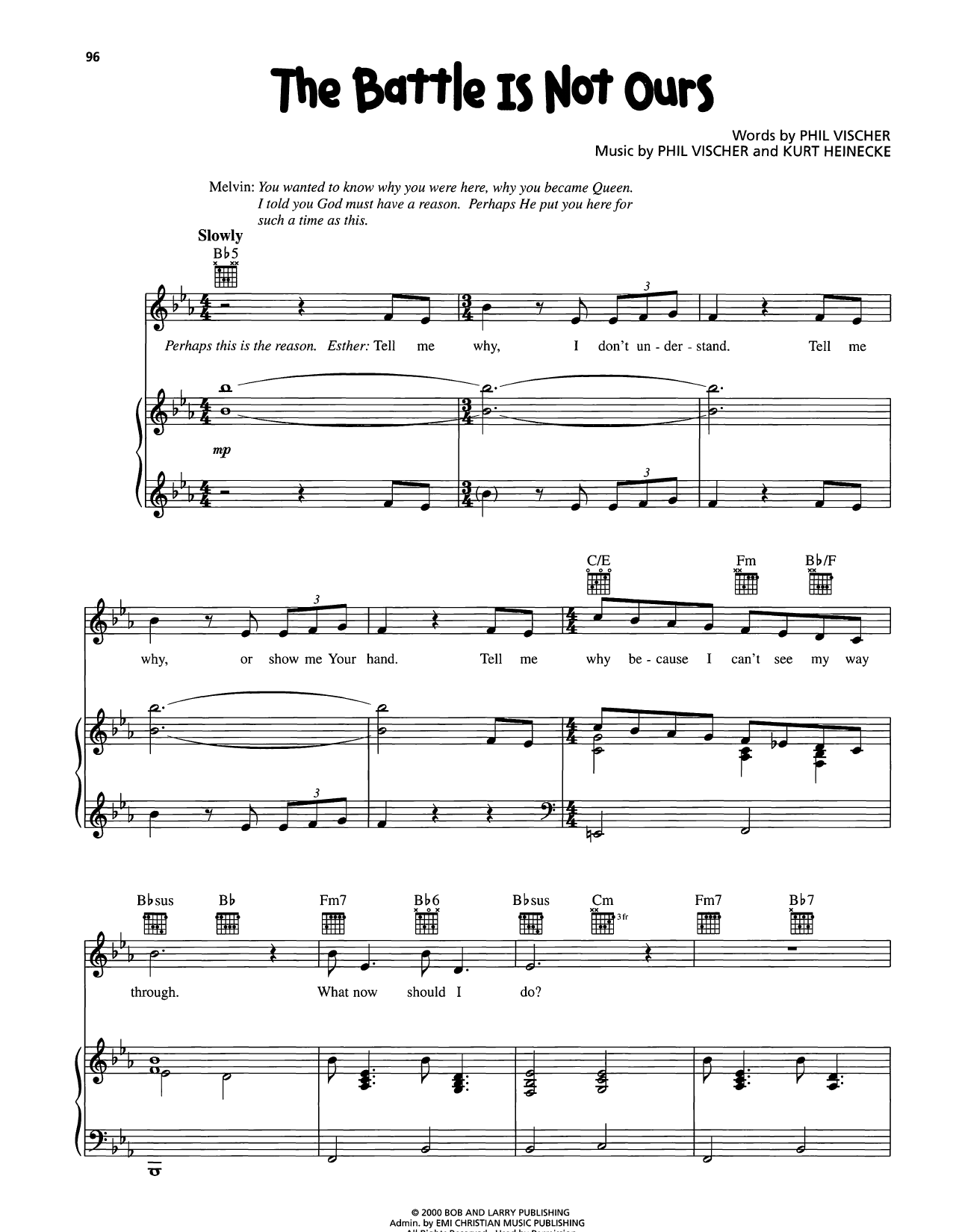 The Battle Is Not Ours