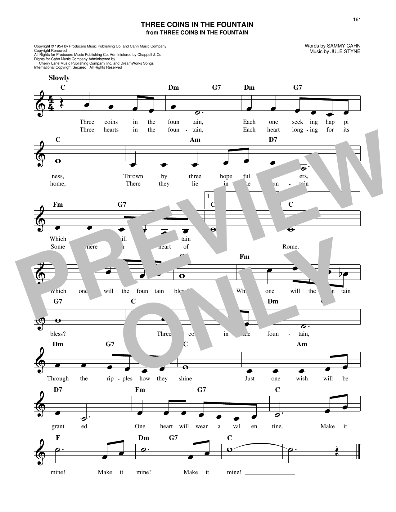 Three Coins In The Fountain