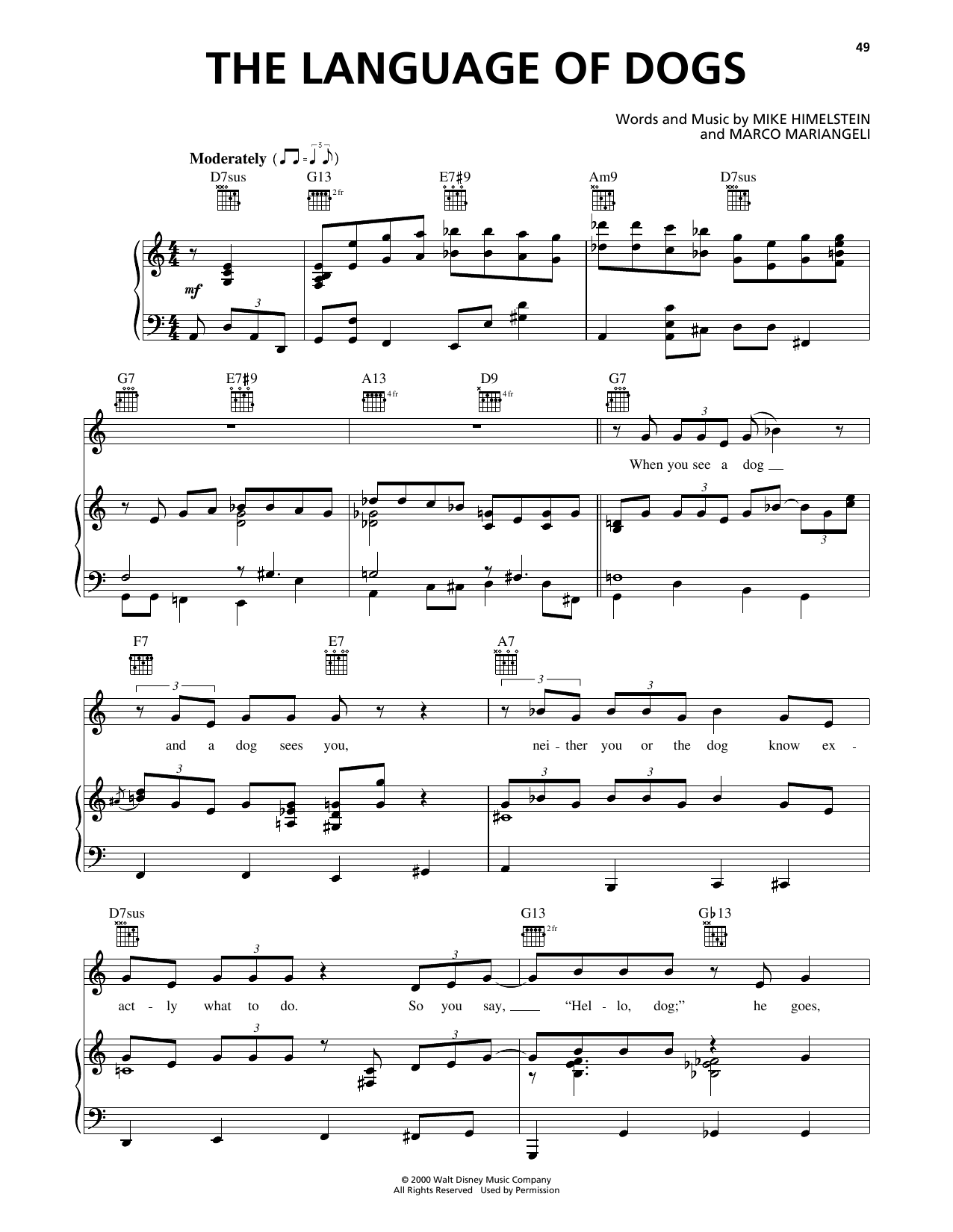 The Language Of Dogs (from 102 Dalmatians)