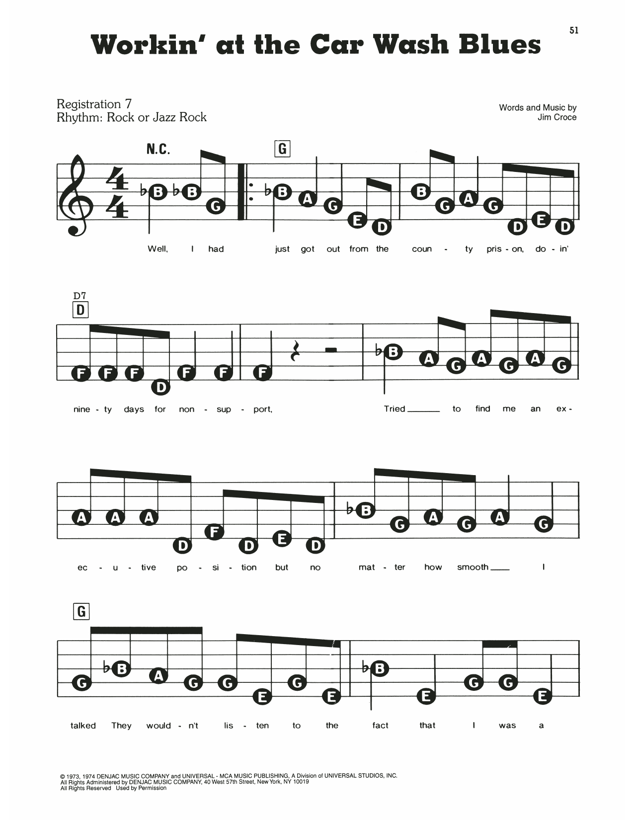 Workin' At The Car Wash Blues: E-Z Play Today