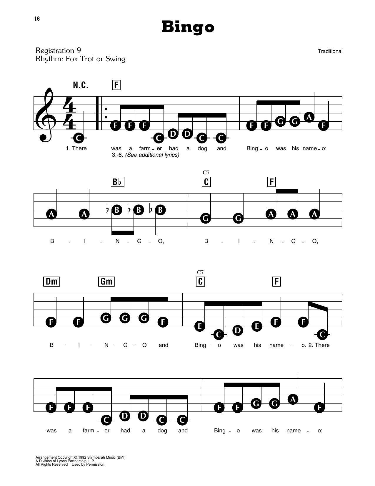 Bingo (from Barney): E-Z Play Today