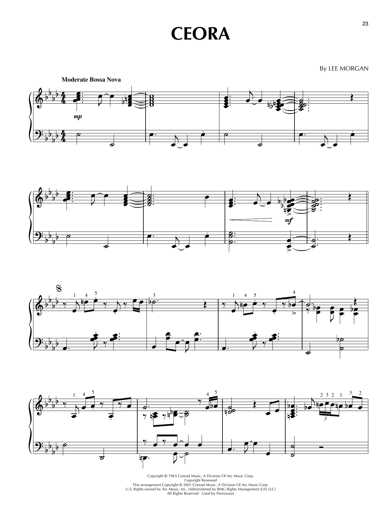 Ceora (arr. Brent Edstrom)