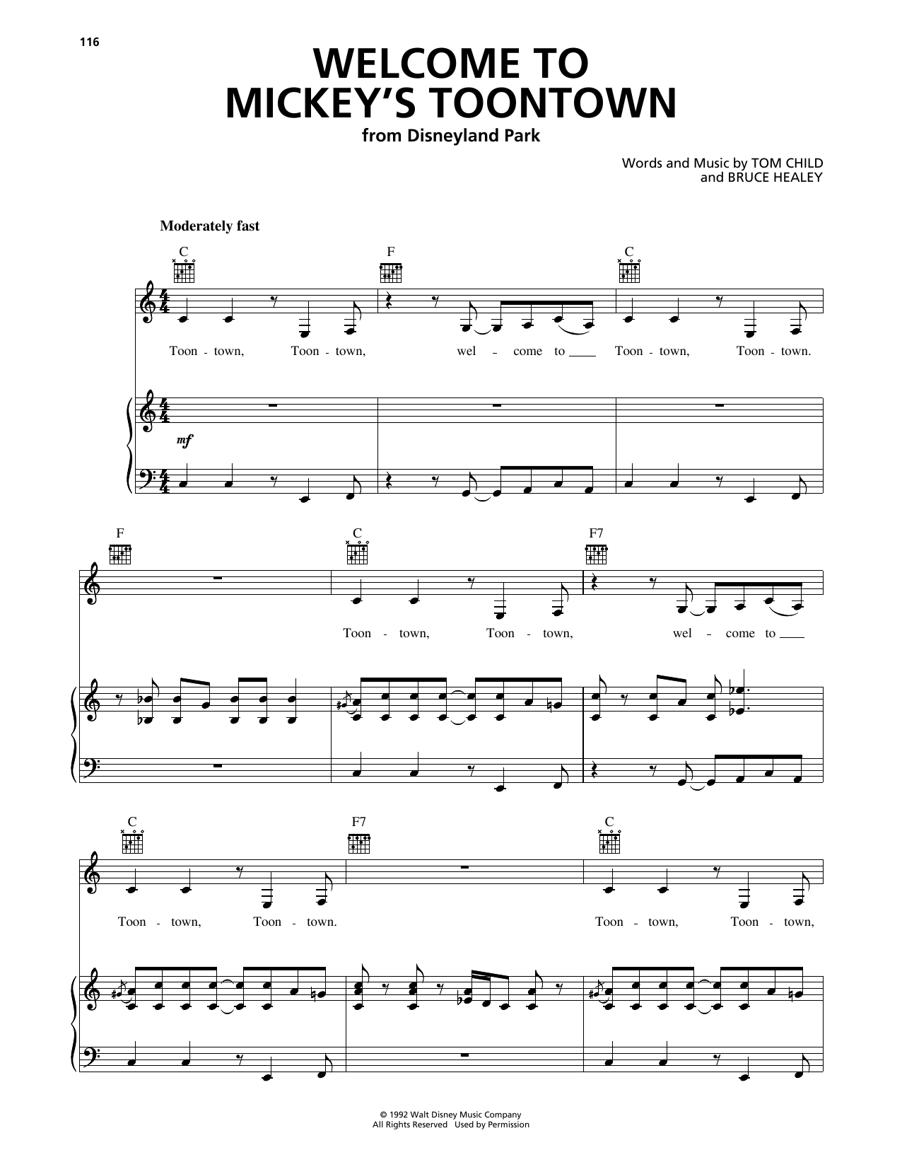 Welcome To Mickey's Toontown