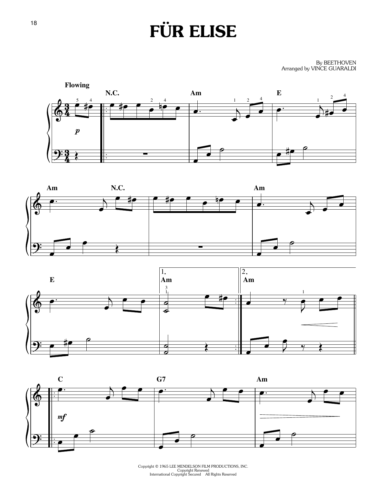 Fur Elise (from A Charlie Brown Christmas)