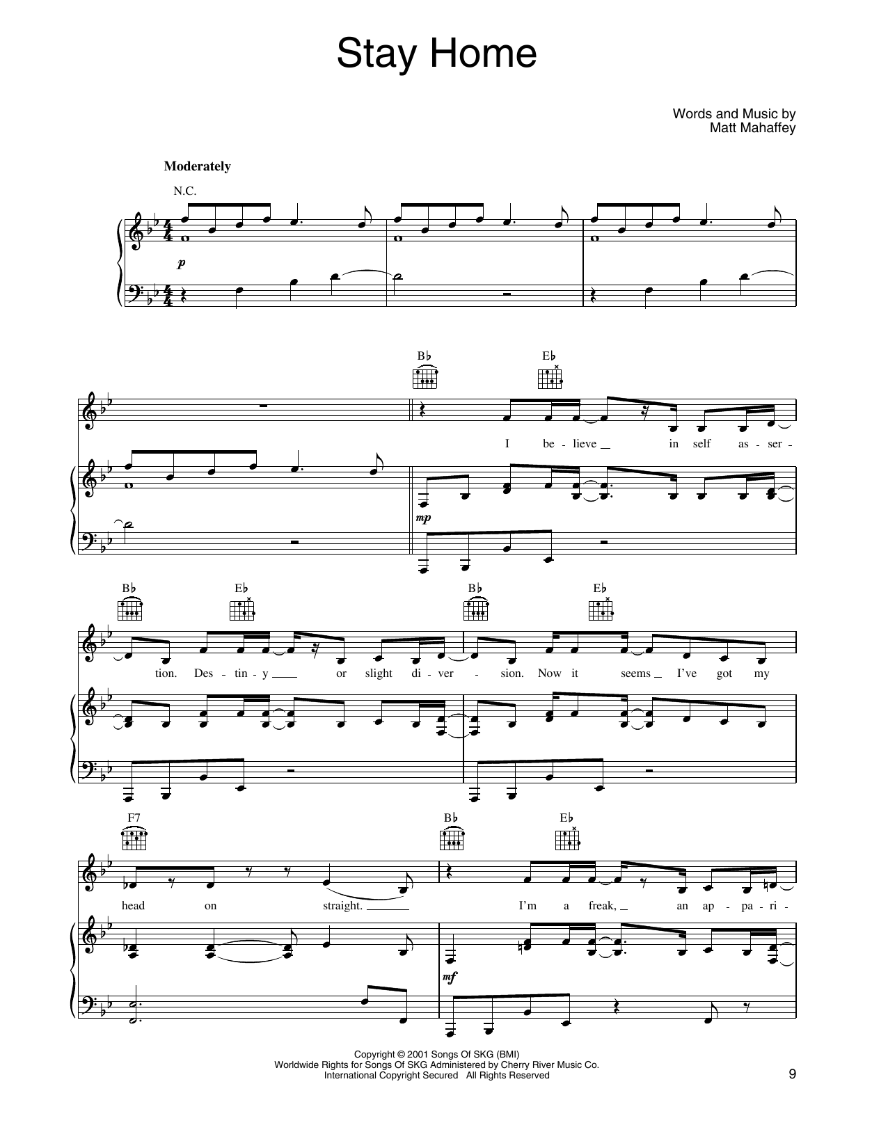 Stay Home (from Shrek)