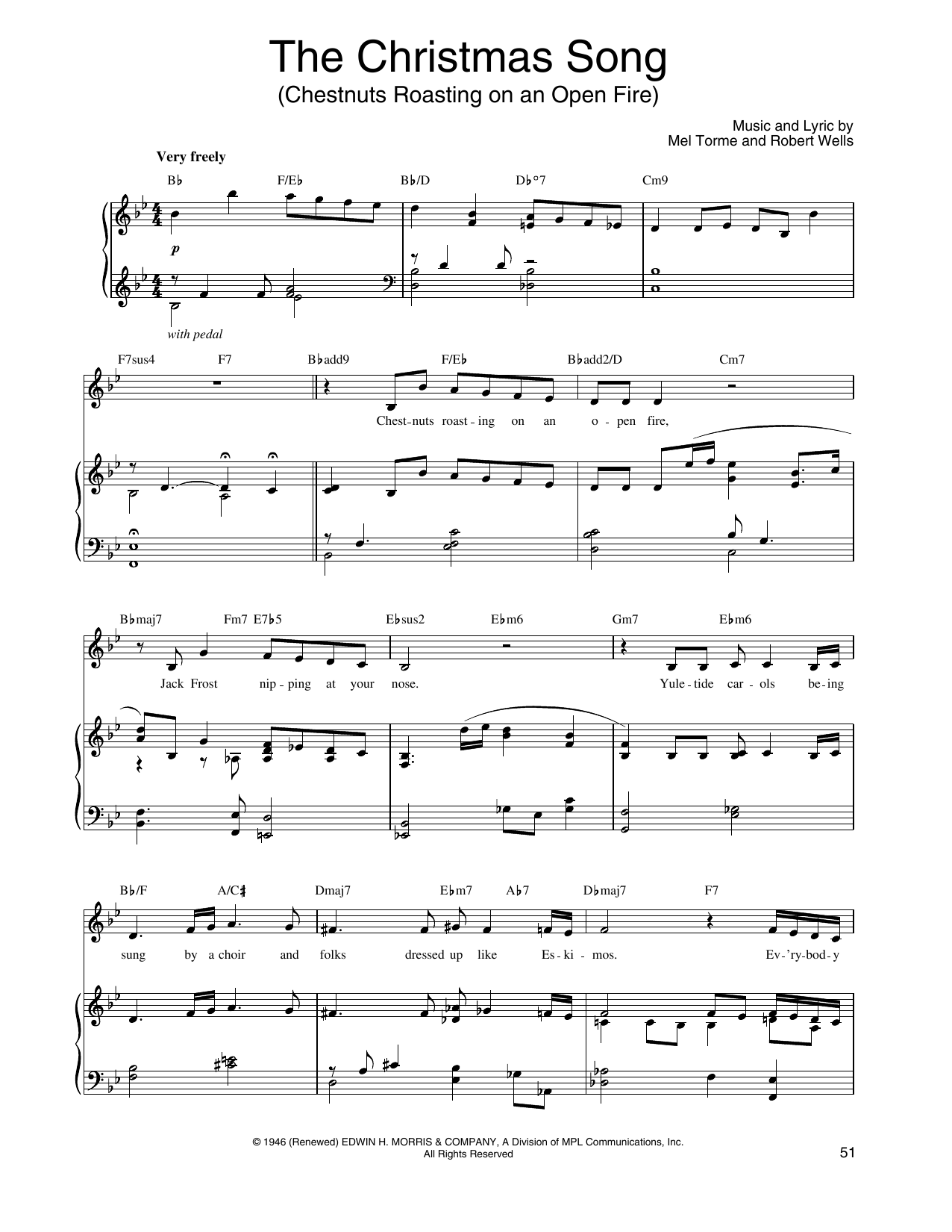 The Christmas Song (Chestnuts Roasting On An Open Fire)