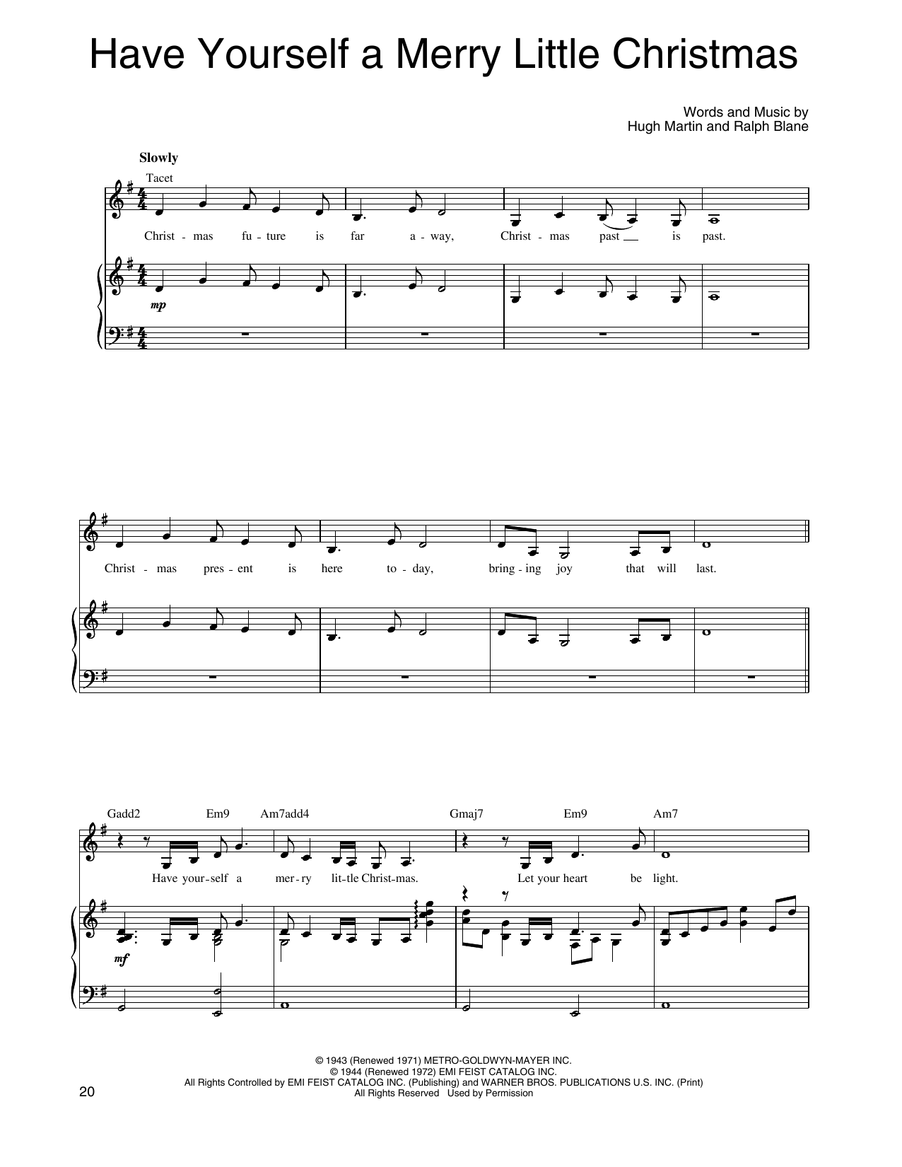 Have Yourself A Merry Little Christmas