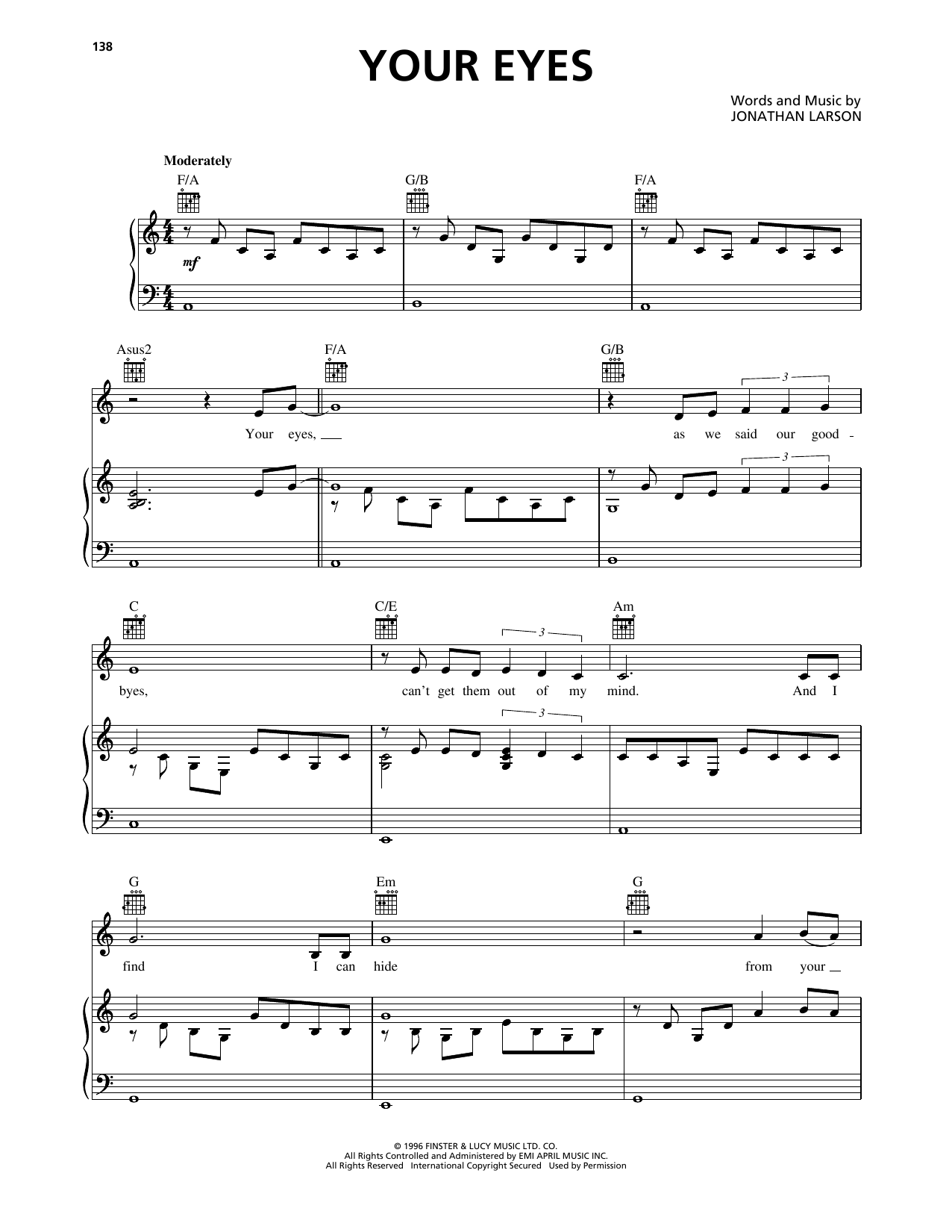 Your Eyes (from Rent)