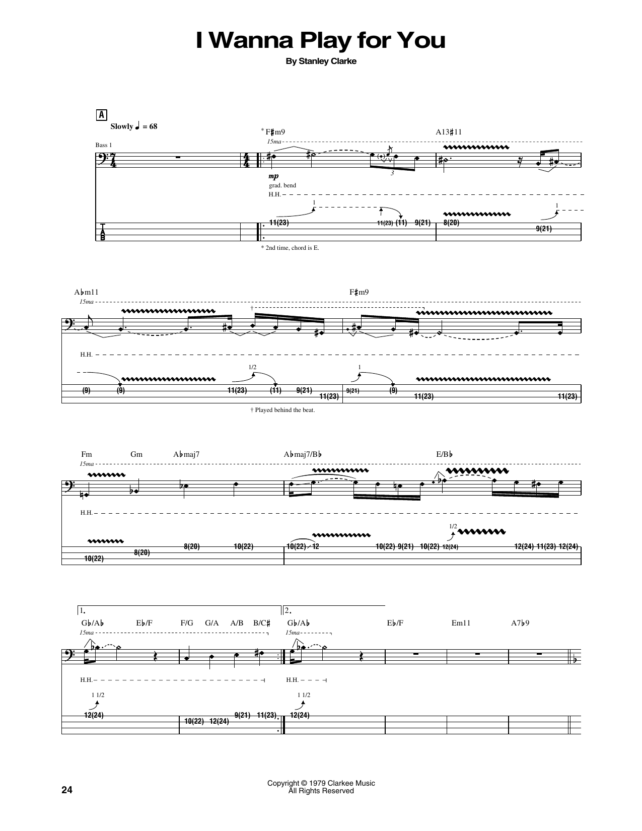 I Wanna Play For You