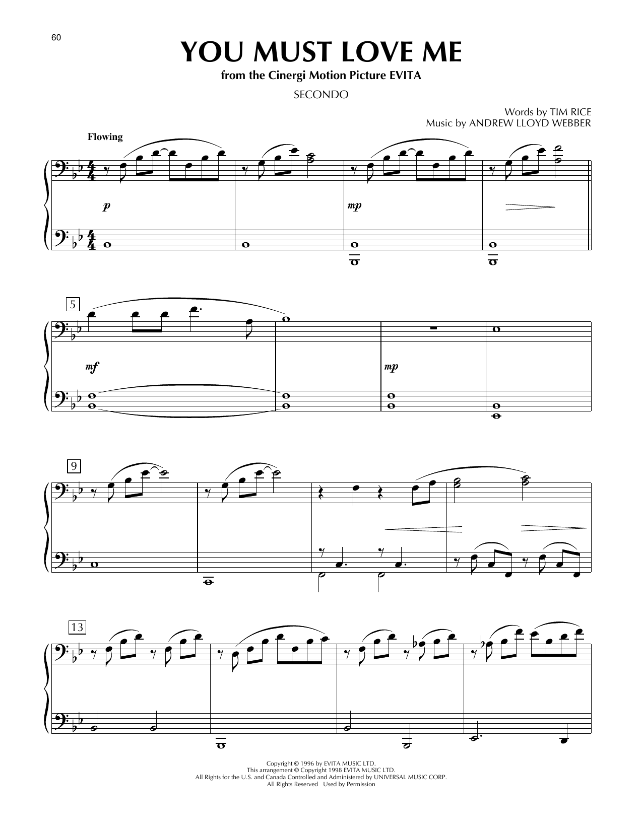 You Must Love Me (from Evita)