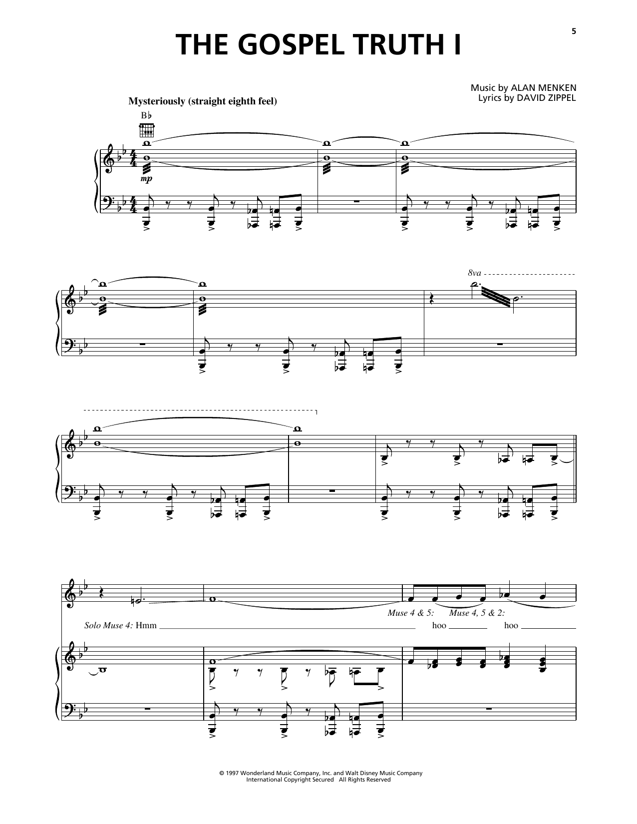 The Gospel Truth I (from Hercules)