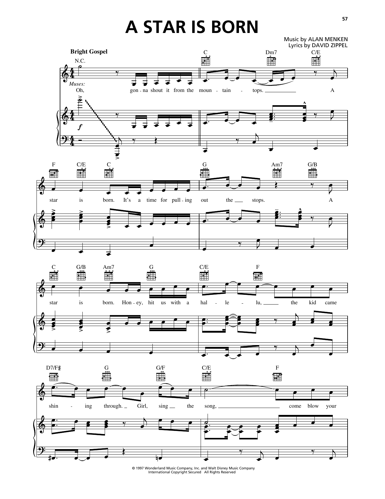 A Star Is Born (from Hercules)